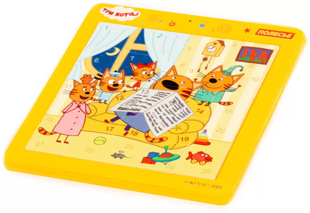 Настольная игра Полесье Три кота. Семья котов 04643 фото