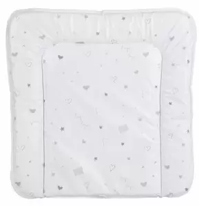 Пеленальный матрас Polini Kids French Teddy на комод 65x65 / 0002430-24 фото