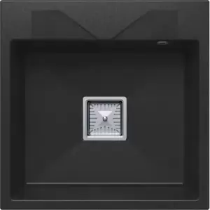 Кухонная мойка Polygran Blade 500 (черный) фото