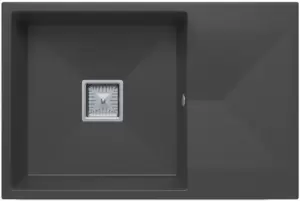 Кухонная мойка Polygran Blade 760 (черный) фото