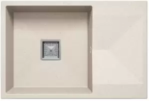 Кухонная мойка Polygran Blade 760 (кремовый) фото