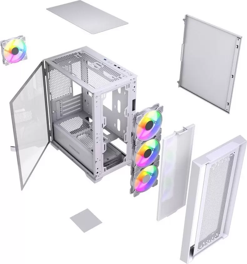 Корпус Powercase ByteFlow Micro LE CAMBFW-A4-LE фото 3