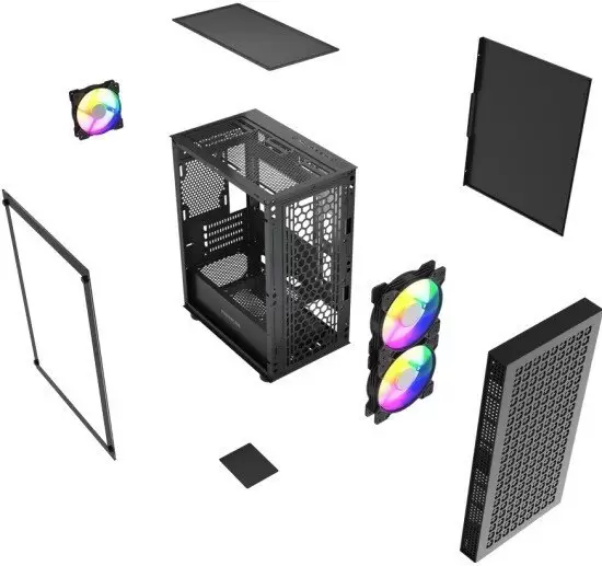 Корпус Powercase Mistral Micro EM18 CMMEM18B-A3 фото