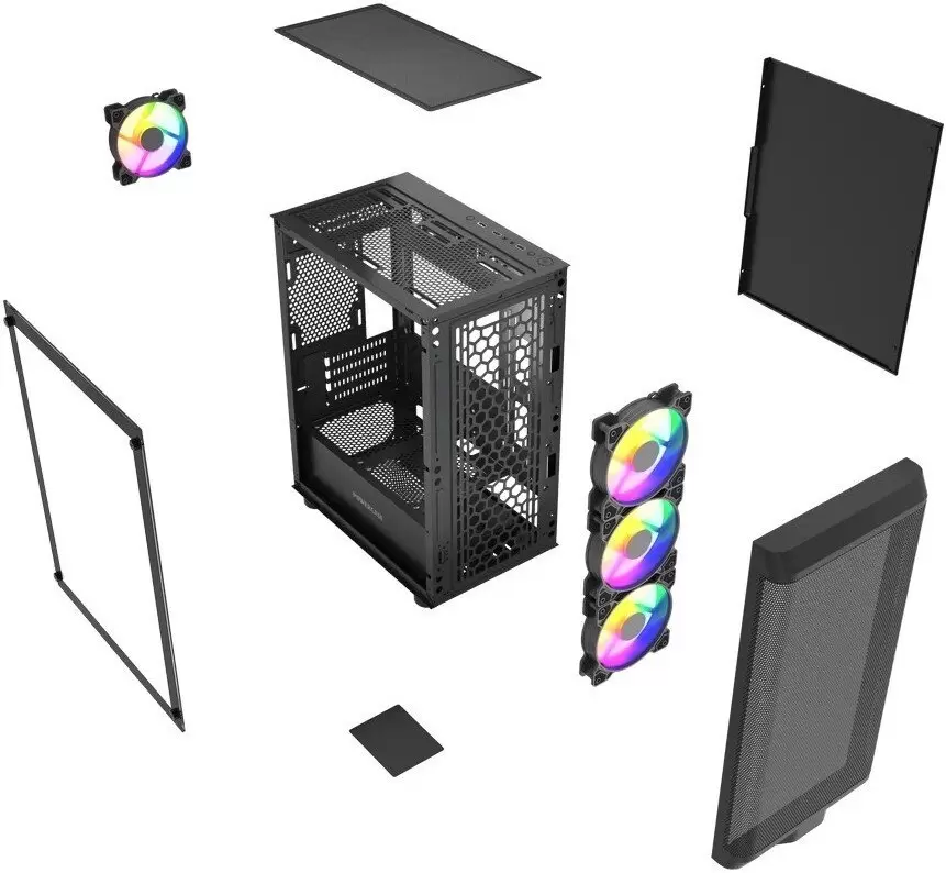 Корпус Powercase Mistral Micro EM22 CMMEM22B-L4 фото