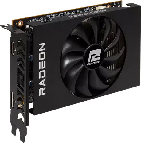 Видеокарта PowerColor Radeon RX 6400 4GB GDDR6 AXRX 6400 4GBD6-DH фото 4