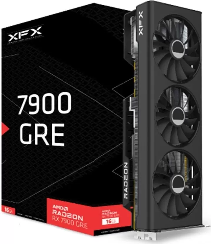 Видеокарта XFX Radeon RX 7900 GRE RX-79GMERCB9 фото