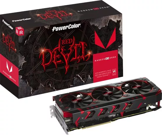 Видеокарта PowerColor Red Devil (AXRX VEGA 64 8GBHBM2-2D2H/OC) Radeon RX Vega 64 8Gb HBM2 2048bit фото 5