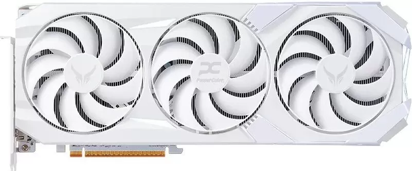 PowerColor Red Devil Spectral White AMD Radeon RX 9070 XT 16GB GDDR6 RX9070XT 16G-E/OC/WHITE