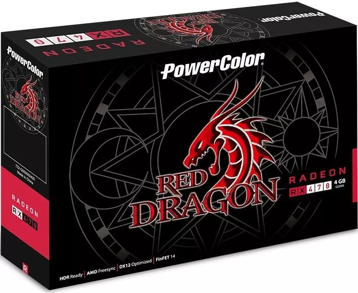 Видеокарта PowerColor Red Dragon (AXRX 470 4GBD5-3DHD/OC) Radeon RX 470 4Gb GDDR5 256bit фото 4