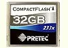 Карта памяти Pretec CompactFlash 233x 32GB (CFS232G) фото