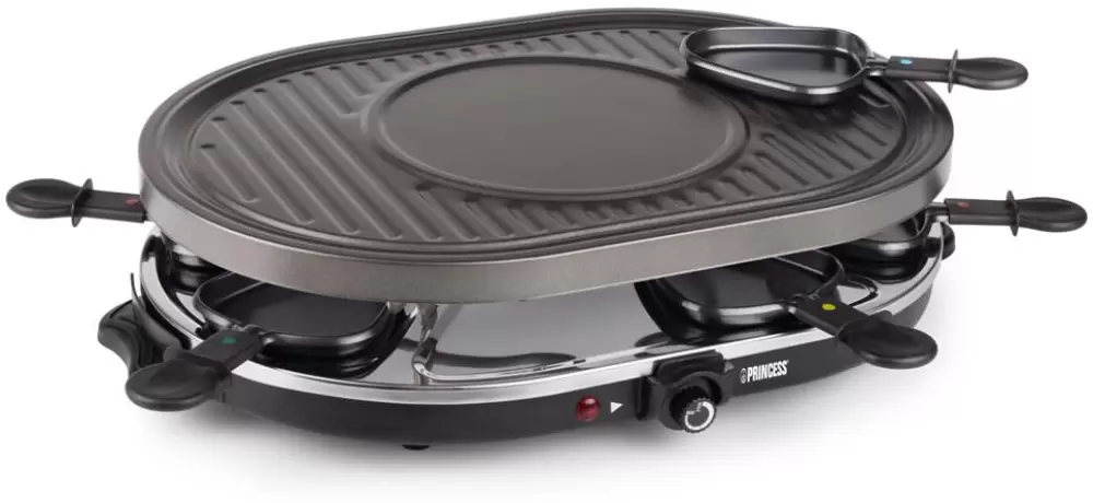 Раклетница Princess 162700 Raclette 8 Oval Grill Party фото