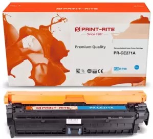 Картридж Print-Rite PR-CE271A (аналог HP CE271A) фото