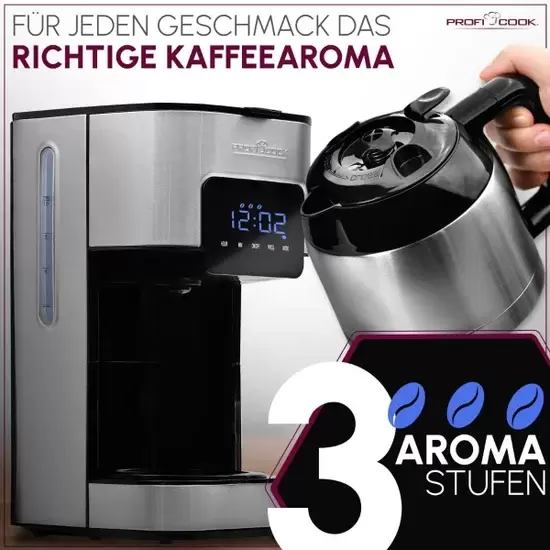 Капельная кофеварка ProfiCook PC-KA 1191 фото