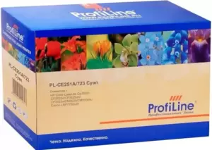 Картридж ProfiLine PL-CE251A/723-C (аналог HP CE251A, Canon 723) фото