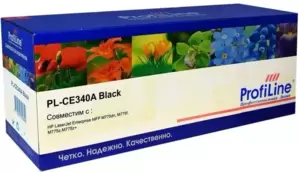 Картридж ProfiLine PL-CE340A-Bk (аналог HP LaserJet 651A (CE340A)) фото