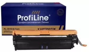Картридж ProfiLine PL-CE741A-C (аналог HP 307A (CE741A)) фото