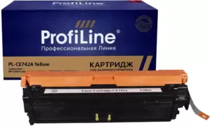 Картридж ProfiLine PL-CE742A-Y (аналог HP 307A (CE742A)) фото