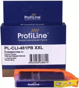 Картридж ProfiLine PL-CLI-481PB-XXL (аналог Canon CLI-481PB XXL_PB) фото