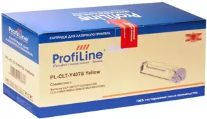 Картридж ProfiLine PL-CLT-Y407S-Y (аналог Samsung CLT-Y407S) фото