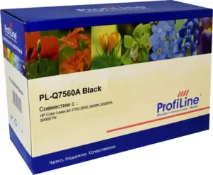 Картридж ProfiLine PL-Q7560A-Bk (аналог HP 314A Black) фото