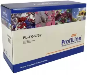 Картридж ProfiLine PL-TK-570Y (аналог Kyocera TK-570Y) фото