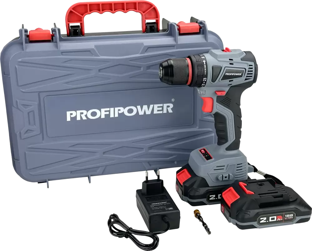 Аккумуляторная дрель-шуруповерт ProfiPower MKBL-18B фото