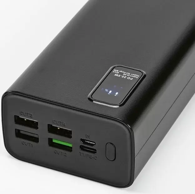 Портативное зарядное устройство Profit OP728S 30000mAh (черный) фото 2