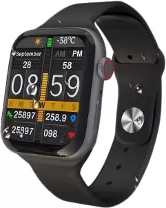 Profit WS-GS9 (черный, с черным силиконовым ремешком)