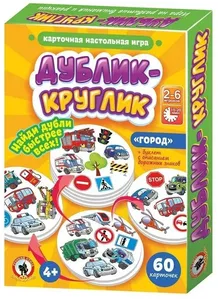 Настольная игра Русский стиль Дублик-круглик Город (RS-02483) фото