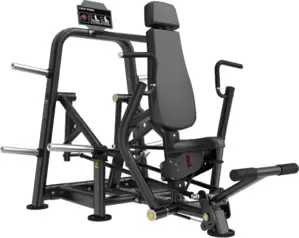 Грудной жим сидя под отрицательным углом на свободных Protrain LXP118 фото