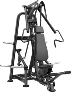 Грудной жим сидя наклонный на свободных Protrain LXP119 фото