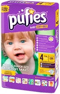 Подгузники Pufies Baby Art&#38;Dry Maxi 4 (7-14 кг) 64 шт фото