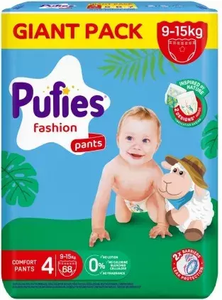 Pufies Pants Fashion Maxi 9-15 кг (68 шт)
