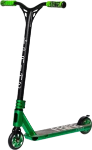 Трюковый самокат Prime Street Park Cool (зеленый хром) фото