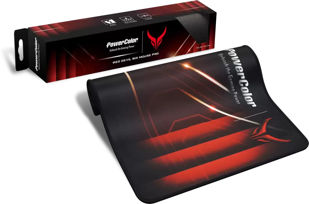 Коврик для мыши PowerColor Red Devil Gaming Mouse Pad 100-001000 фото