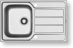 Кухонная мойка Pyramis Athena 79x50 1B 1D (полированная) фото
