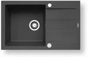 Кухонная мойка Pyramis Sparta Plus 78x48 1B 1D (черный) фото