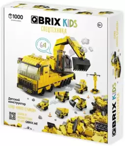 QBRIX Kids. Много кубиков. Спецтехника 32004