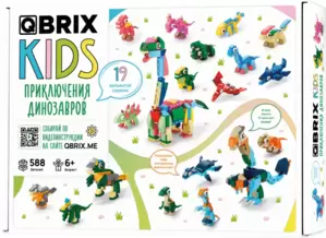 QBRIX Kids Приключения динозавров 16в3 32009
