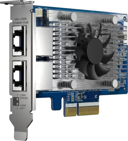 Сетевая карта QNAP QXG-10G2T-X710 фото