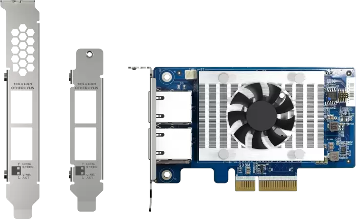 Сетевая карта QNAP QXG-10G2T-X710 фото