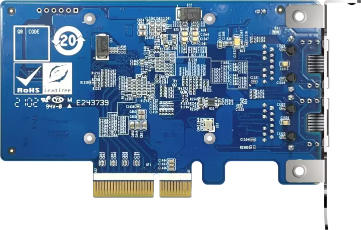 Сетевая карта QNAP QXG-10G2T-X710 фото