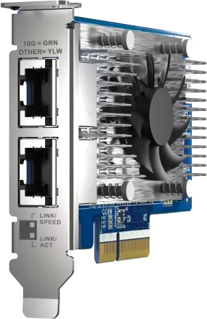 Сетевая карта QNAP QXG-10G2T-X710 фото