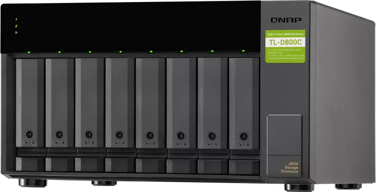 Сетевой накопитель QNAP TL-D800C фото