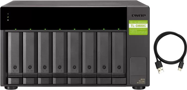 Сетевой накопитель QNAP TL-D800C фото
