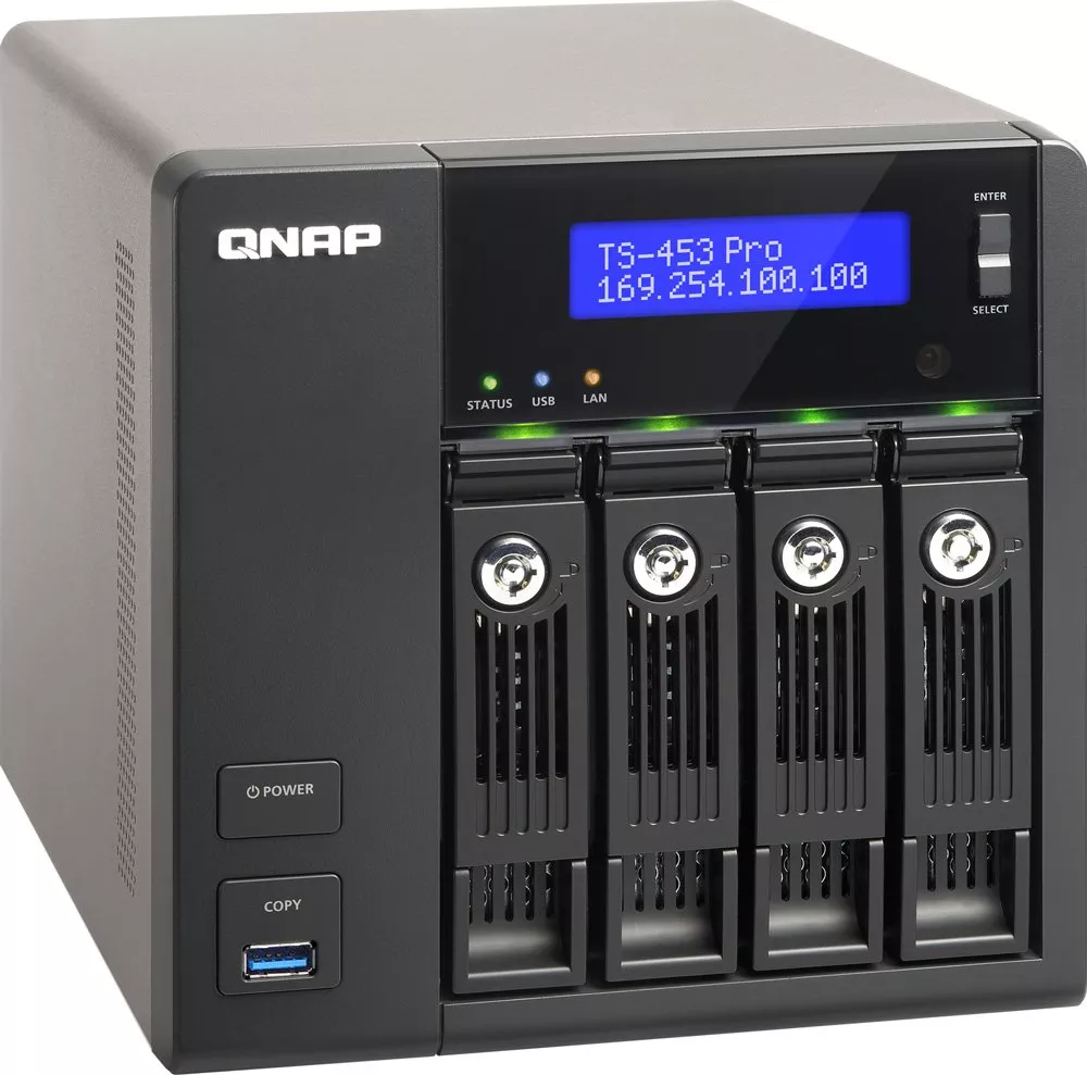 Сетевой накопитель QNAP TS-453 Pro фото 2