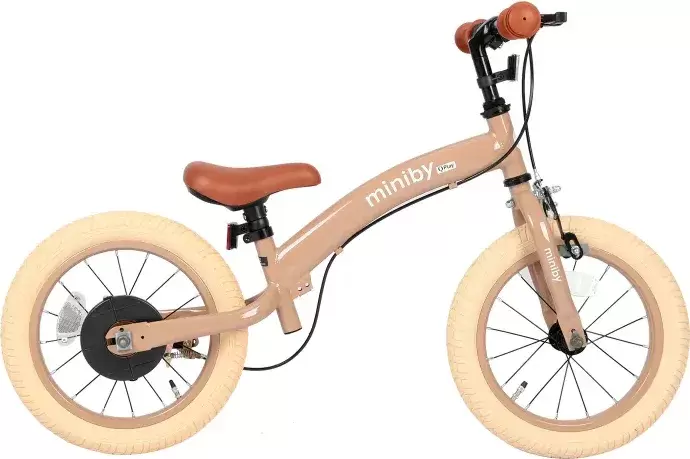 Беговел QPlay CB01 MiniBy (бежевый) фото