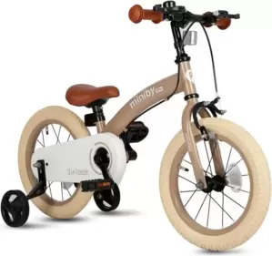 Беговел QPlay CB01 MiniBy (бежевый) фото