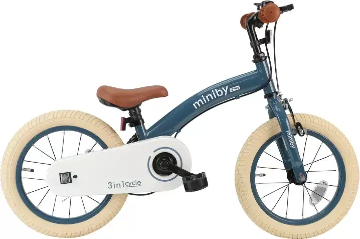 Беговел QPlay CB01 MiniBy (серебристый/синий) фото