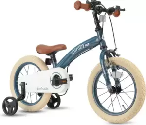 Беговел QPlay CB01 MiniBy (серебристый/синий) фото